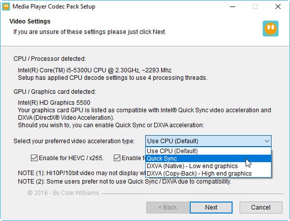 Windows Media Player Codec Pack V4.5.3 Crack 