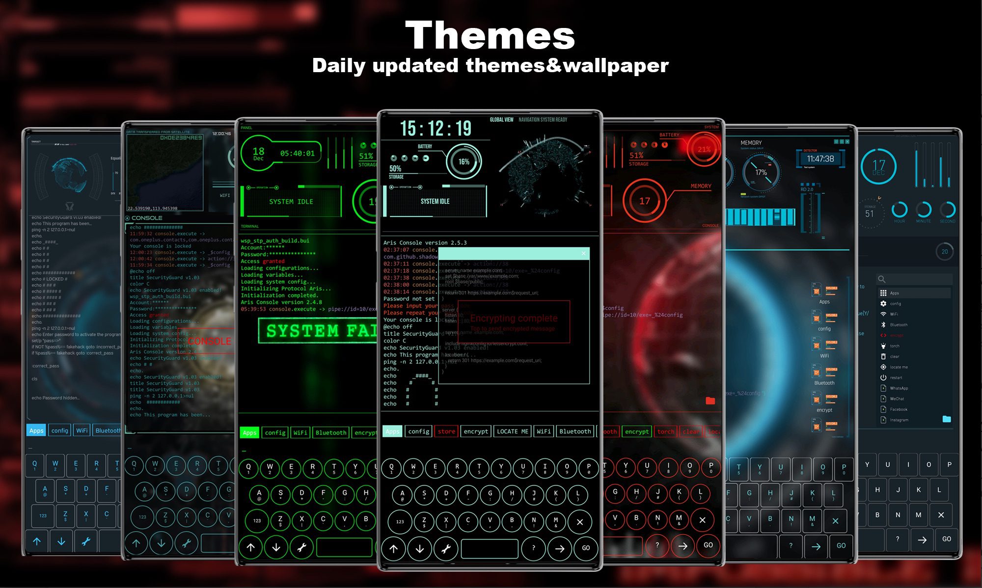 Download Hacker Theme Aris Launcher Apk For Android