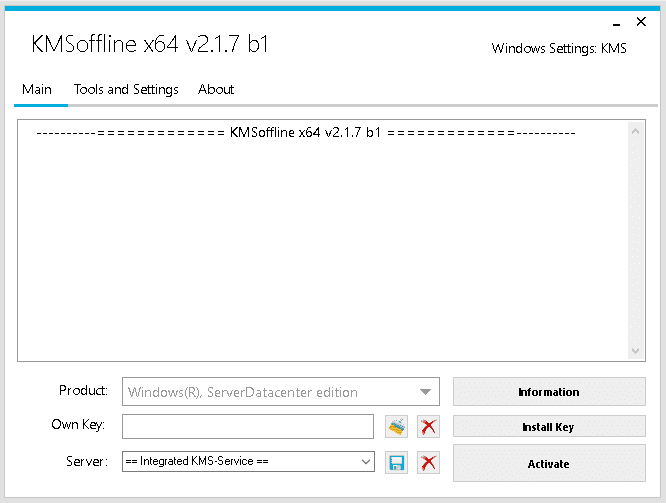 Kmsoffline Windows Activator