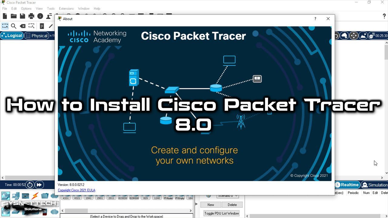 Cisco Packet Tracer 8 Latest Version