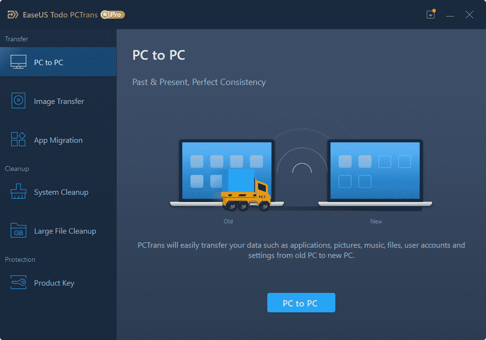 Easeus Todo Pctrans Professional Pc Transfer/Migration Software