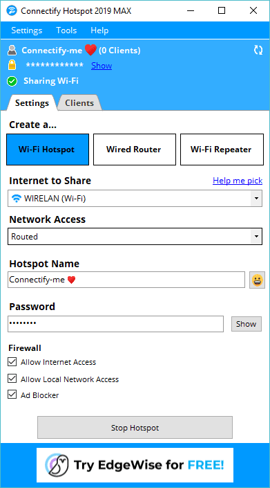 Connectify Hotspot Max Download Full Version