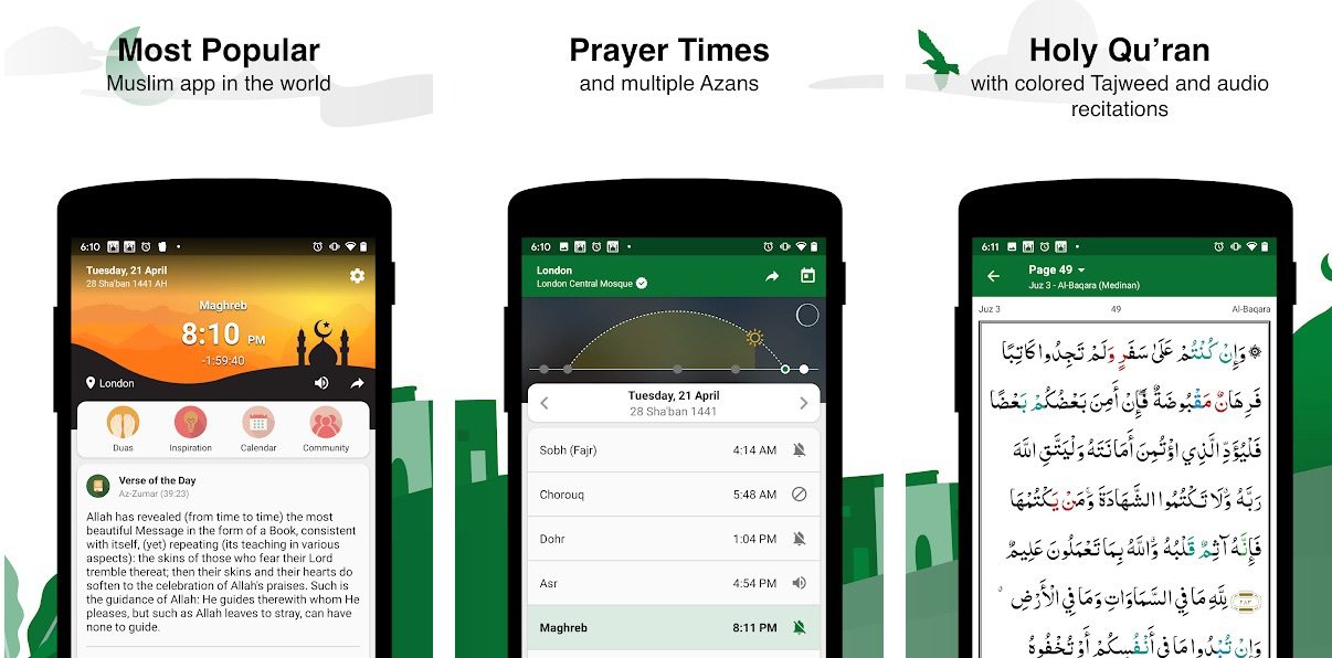 Muslim Premium App Prayer Time App