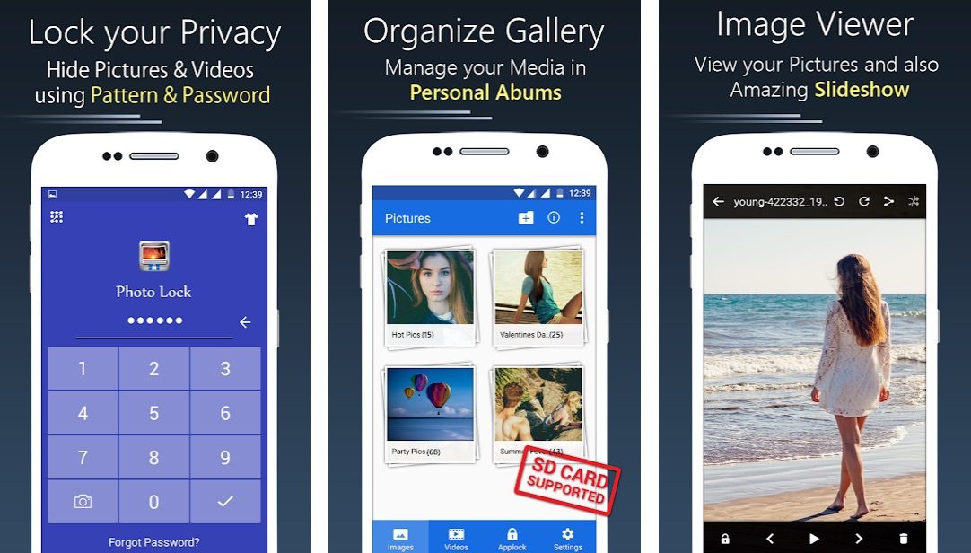 photo lock app apk hide pictures videos