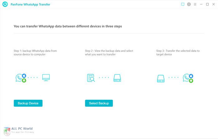 Panfone Whatsapp Transfer One Click Download