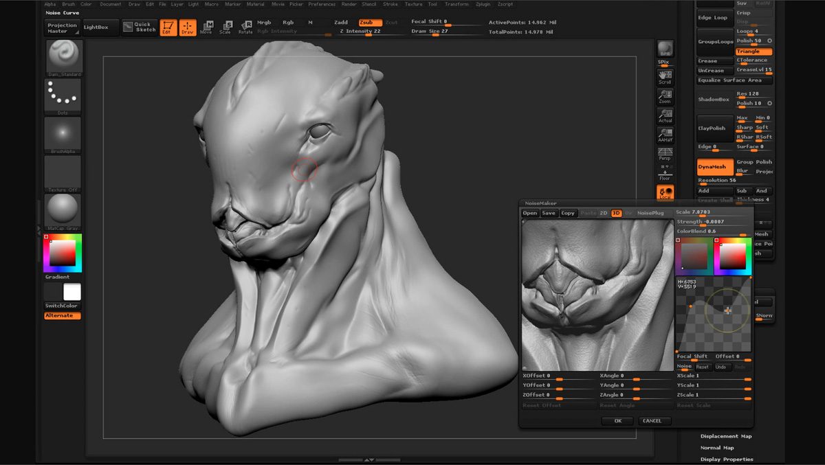 Pixologic Zbrush Digital Sculpting Tool Latest Version