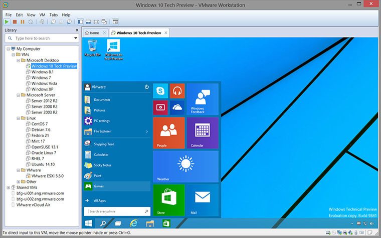 Vmware Workstation Player Free Download