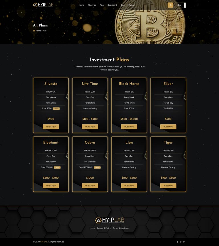 Hyiplab Complete Hyip Investment System Nulled