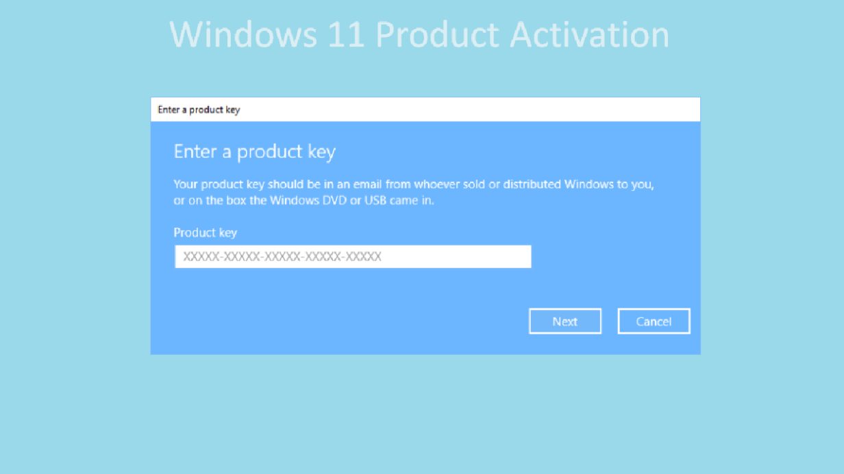 Windows Activation Key