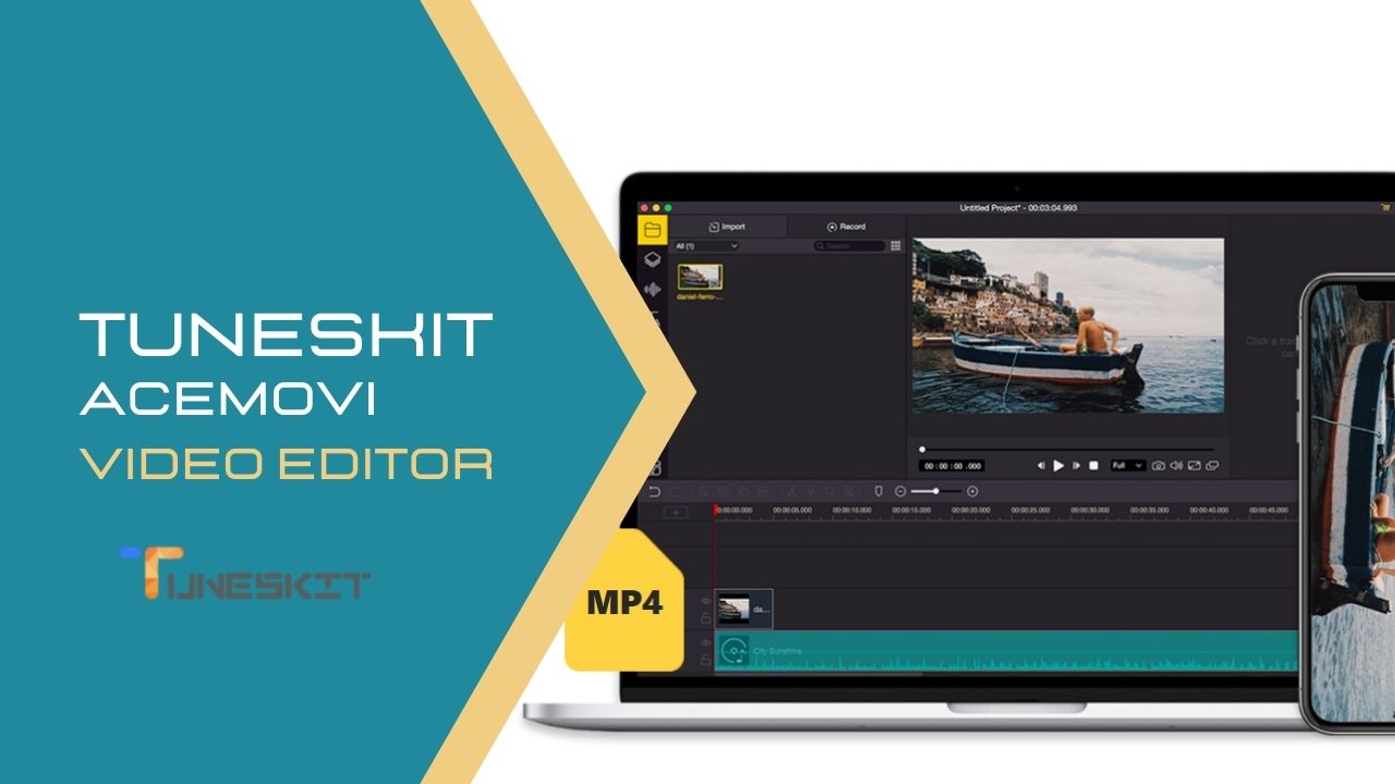 Tuneskit Acemovi Video Editor