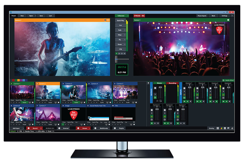 Vmix pro ive video streaming software for your pc