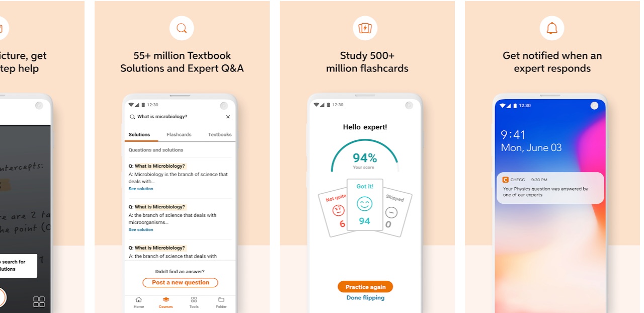 Chegg Study Homework Help Apps On Google Play