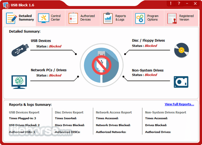 USB block software free download