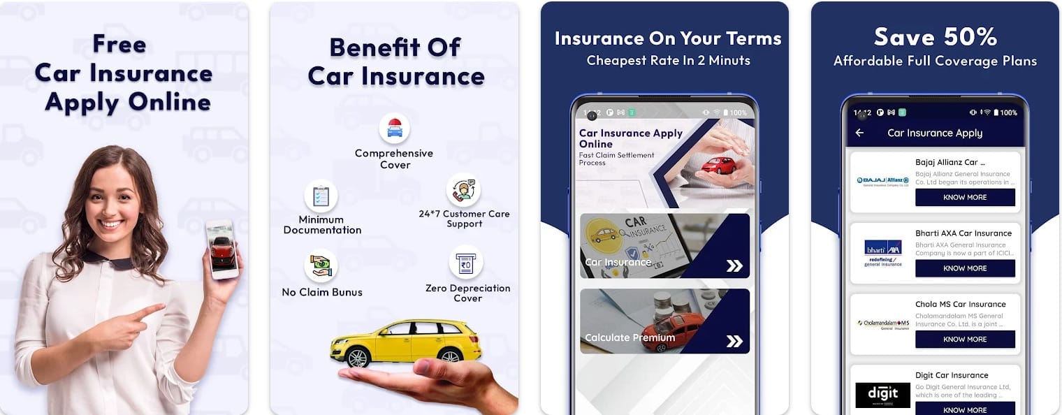 Car Insurance Apply Online App