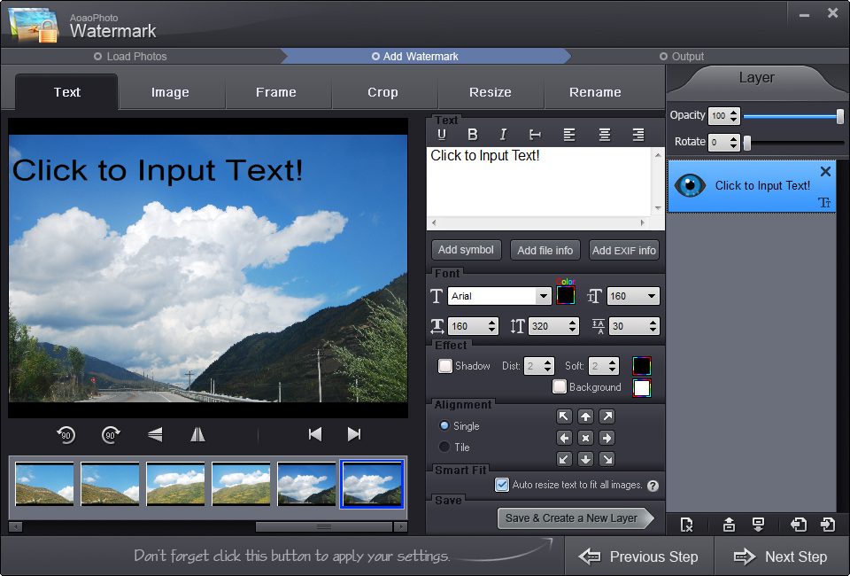 Download Aoao Photo Watermark Software Full Version