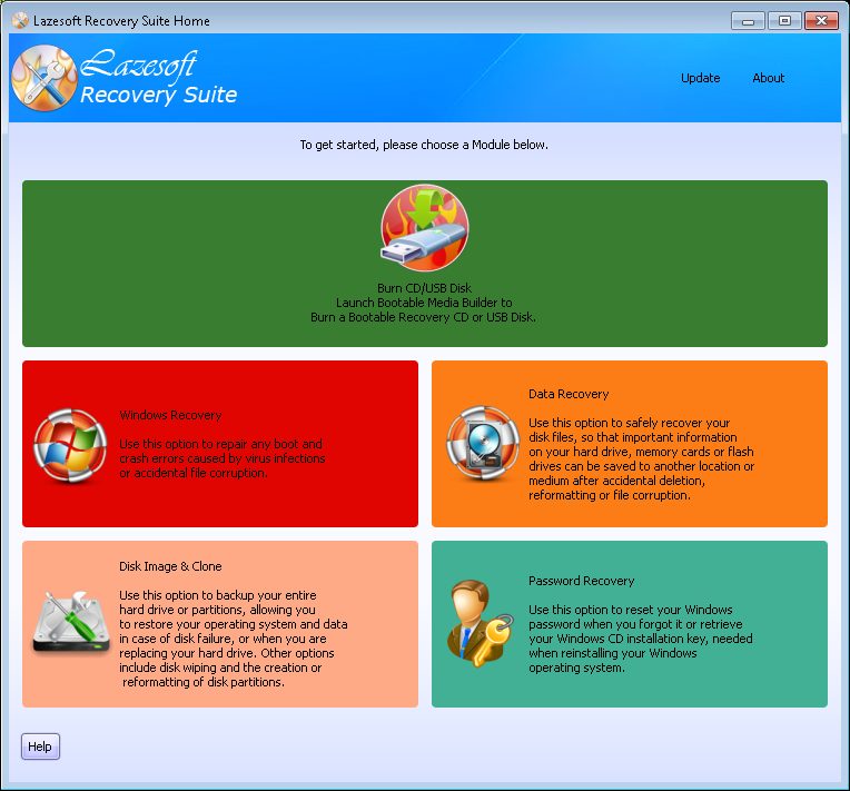 Lazesoft Recovery Suite For Windows Free Download Full Version