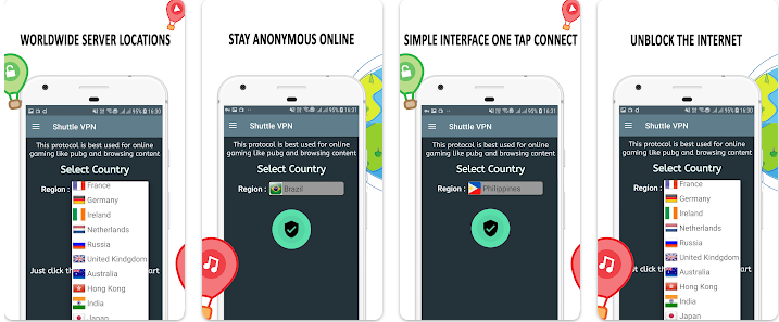 Shuttle VPN Premium Apk Free download