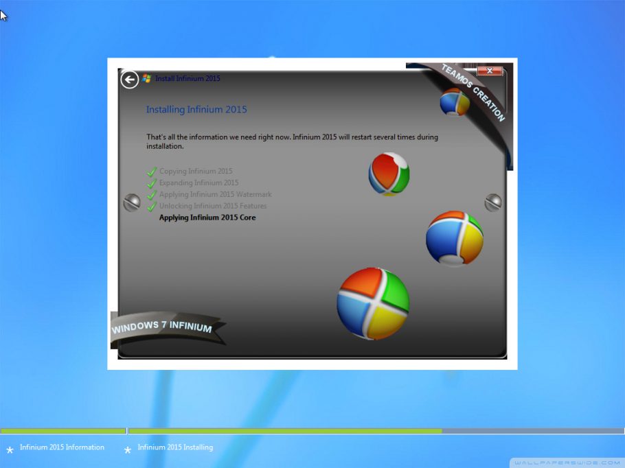 Windows 7 Infinium Final Bootable ISO 2023