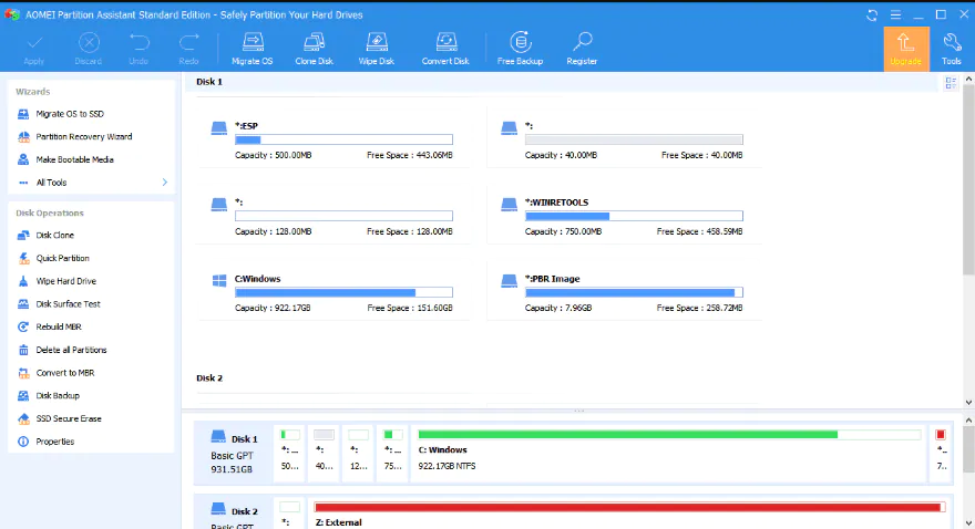 Aomei Partition Assistant Full Version Download