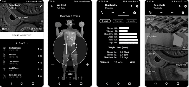 Dumbbell Home Workout Full Version Apk