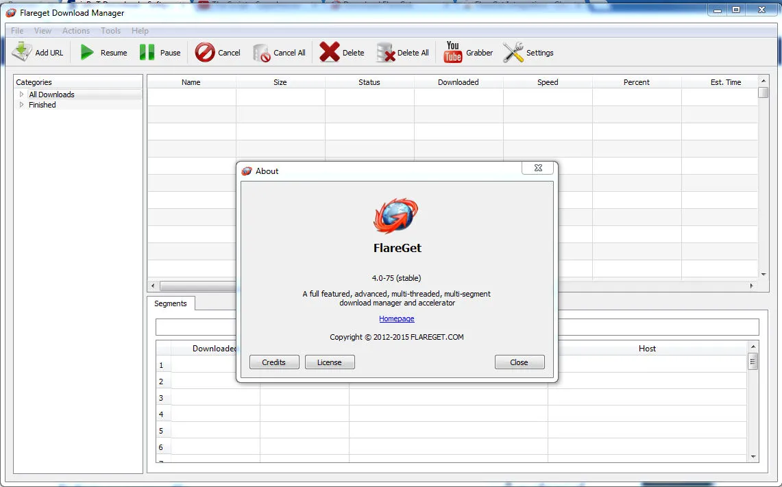 FlareGet Pro For Windows Free Download Full Version Working