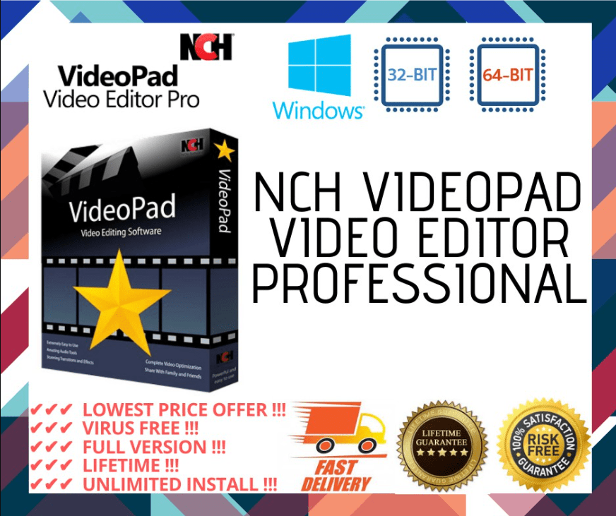 Nch Videopad Video Editor Full Version Free Download