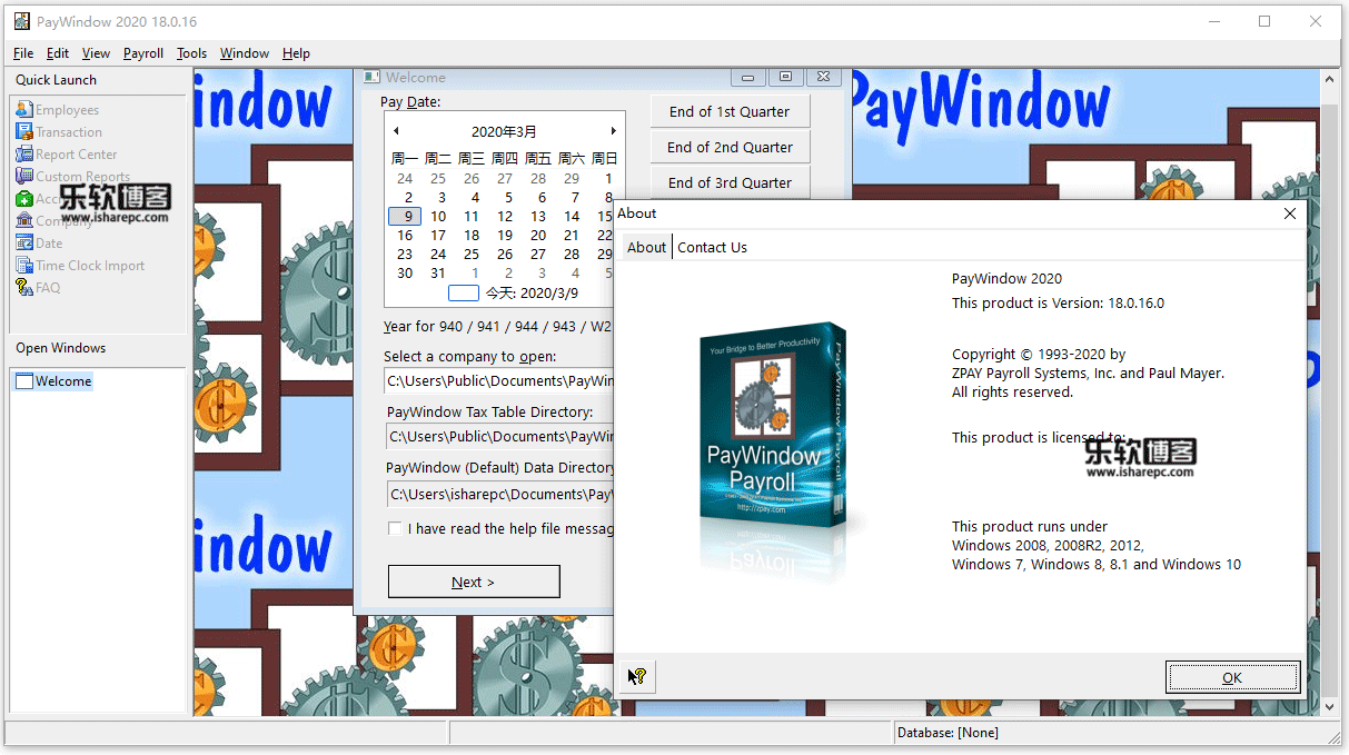 Paywindow Payroll System With Activation Code Free Download