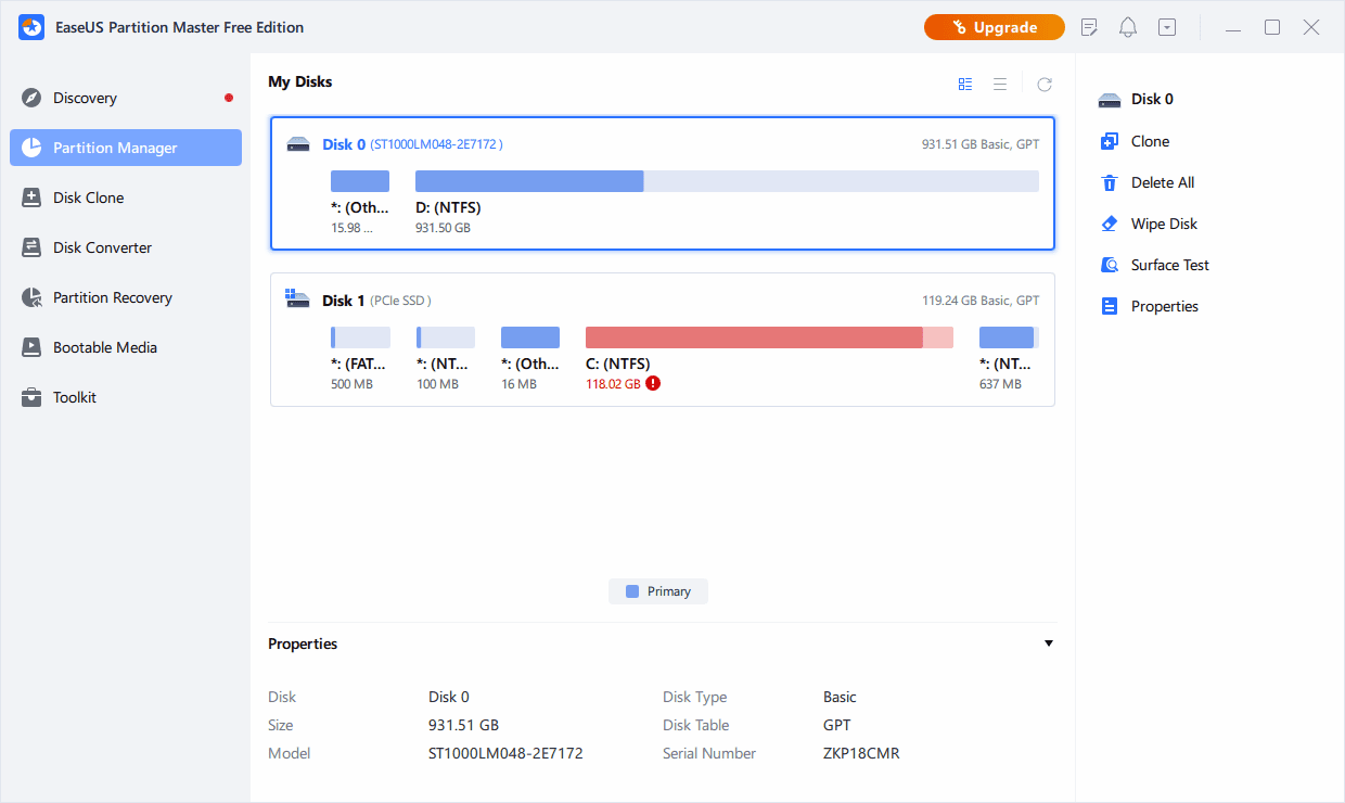 Easeus Partition Master 17 With Activation Code