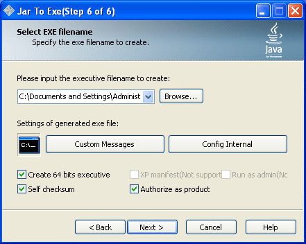 Jar2Exe  Full Version For Windows Free Download