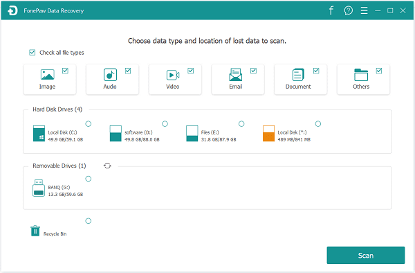 Fonepaw Data Recovery Crack 