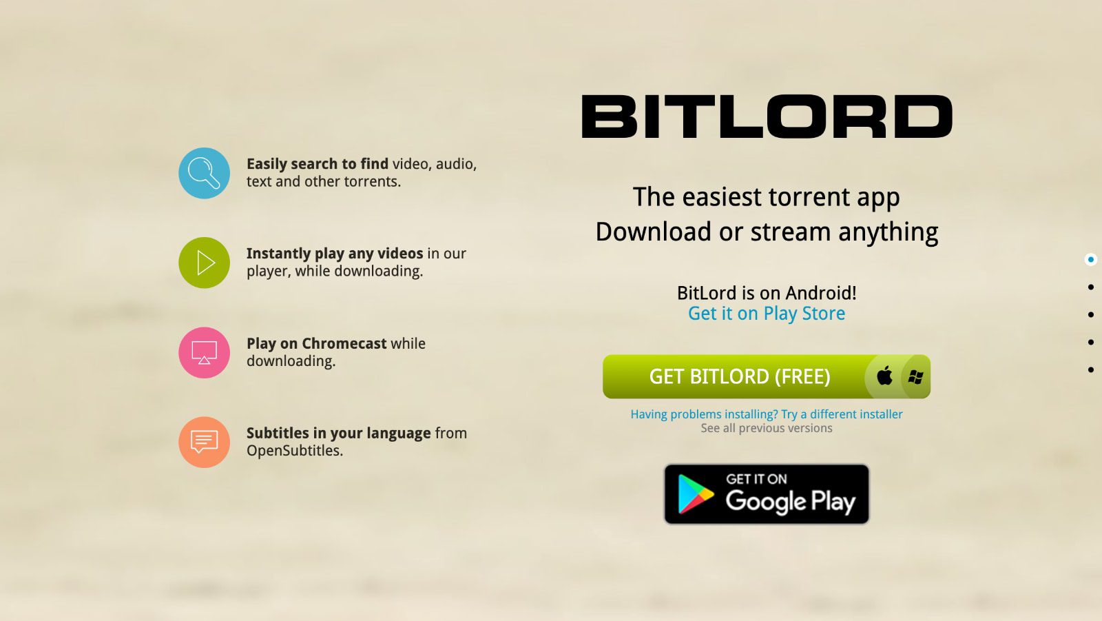 Bitlord Crack Free Download For Windows