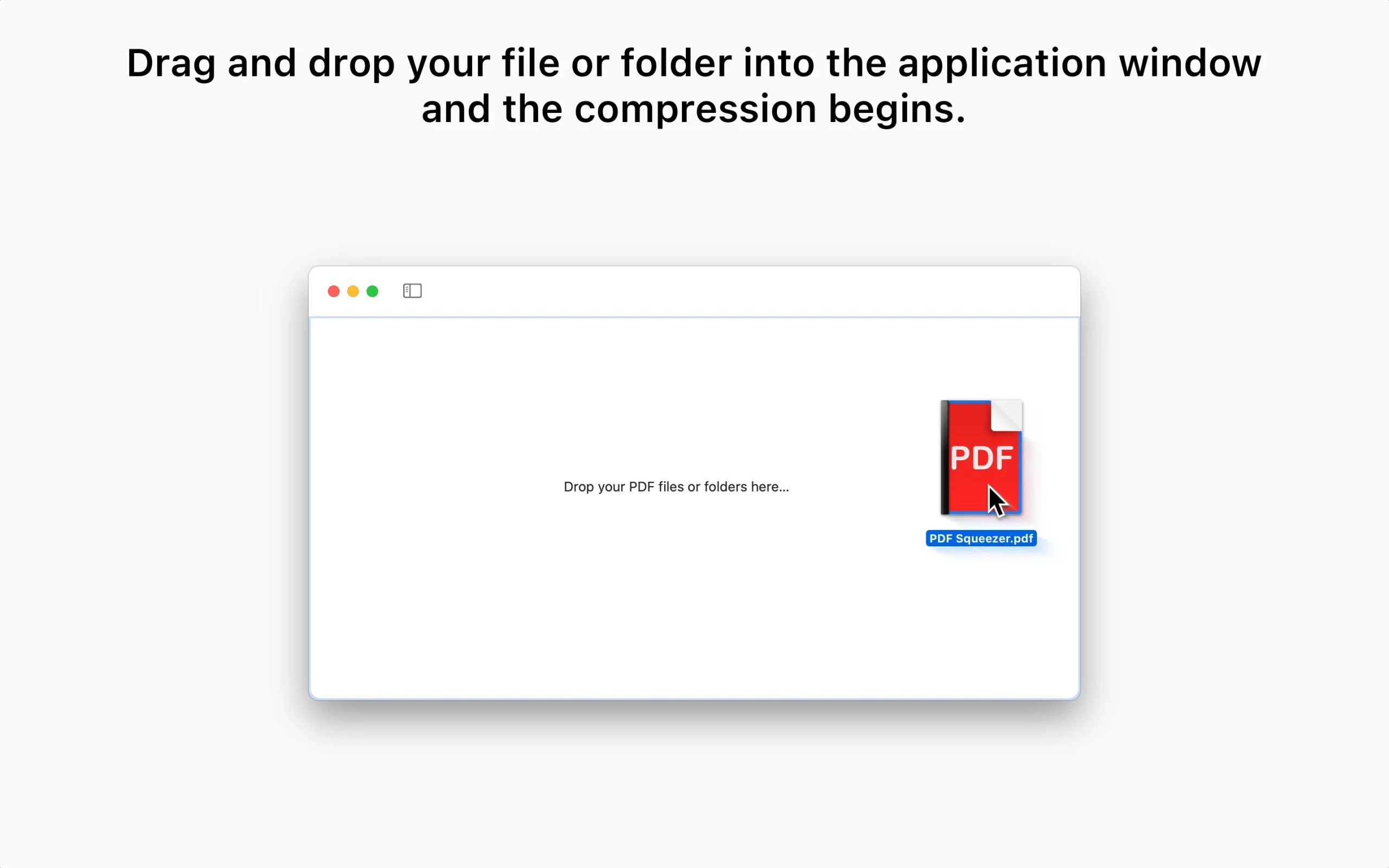 PDF Squeezer App for Mac OS X is an easy-to-use PDF compression tool. It reduces the size of large PDF documents by compressing images and removing irrelevant information. This will help you obtain important savings in bandwidth costs, digital storage costs and network transmission times.