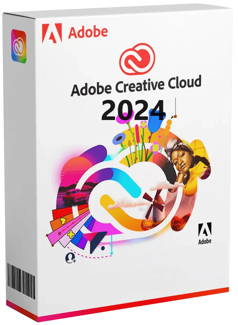 Adobe Creative Cloud 2024: A comprehensive collection of Adobe software for creative professionals.