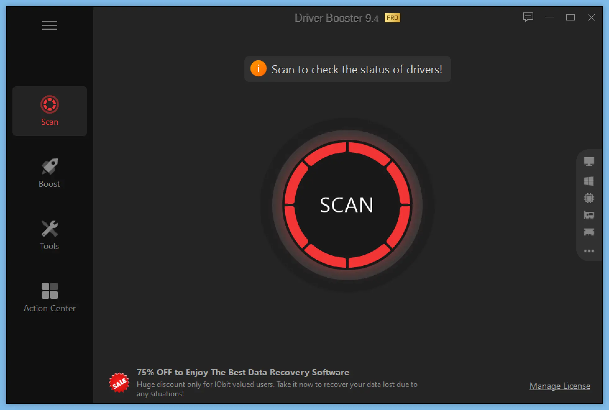 IObit Driver Booster Pro Crack For Windows with keys