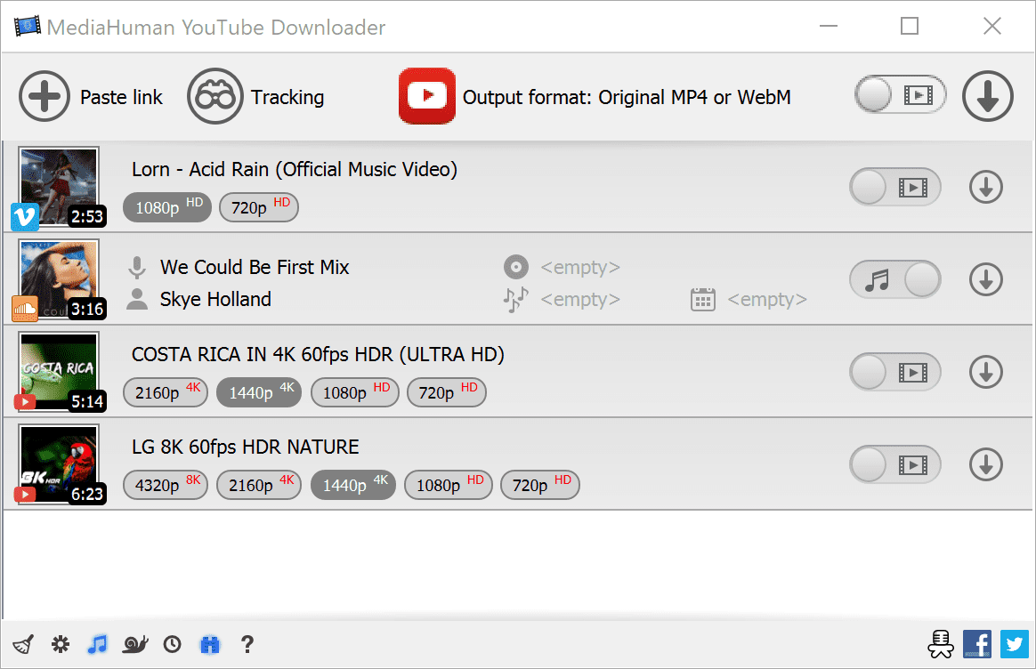 Image Of Mediahuman Youtube Downloader, A Windows 7 Tool For Downloading Youtube Videos