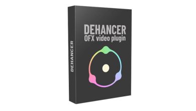 Alt text: "Dehancer Pro video plugin box for the Dehancer video plugin."