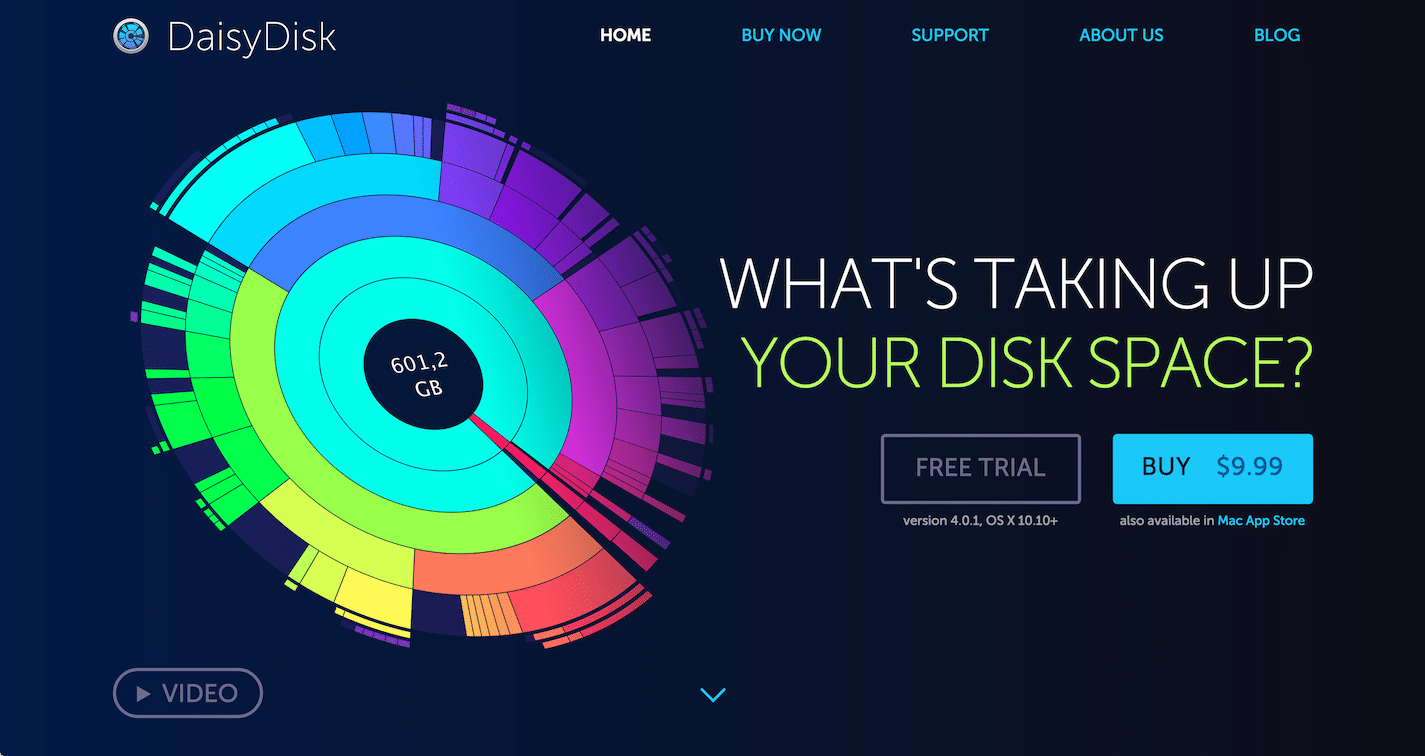 Daisy Disk For Mac v4.8 Analyze disk usage and free up disk space on Mac