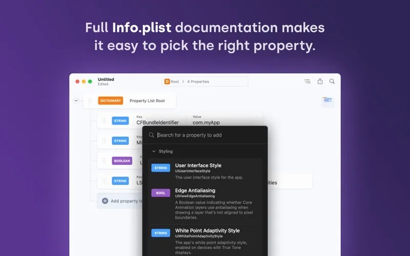 Download Penguin – Plist Editor Pro For Mac Full Version 