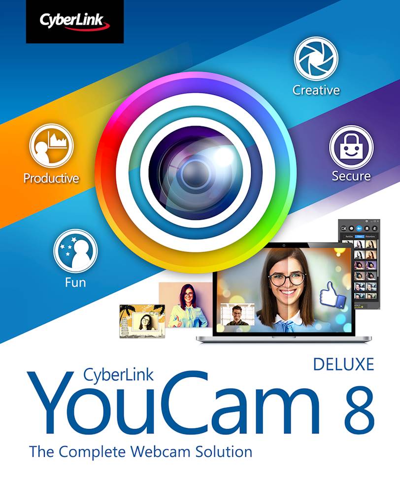 Cyberlink Youcam: A Webcam Software That Enhances Video Chats, Adds Effects, And Allows For Photo And Video Capture.