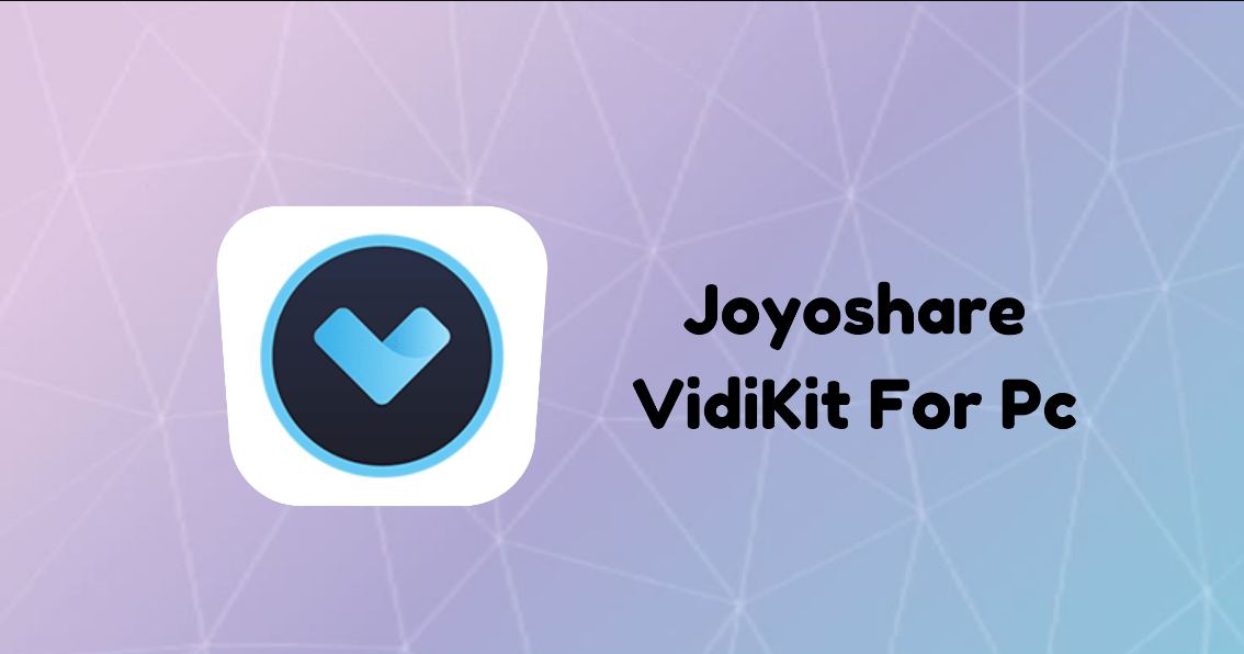 Joyoshare Vidikit For Pc - A Powerful Multimedia Toolkit For Video Editing, Recording, And Converting.