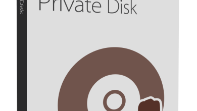 The Image Shows The Software Box For &Quot;Gilisoft Private Disk.&Quot; The Box Is Gray With The Gilisoft Logo In Red At The Top Right Corner. In The Center, There'S An Icon Of A Cd/Dvd With A Silhouette Of A Person Next To It.