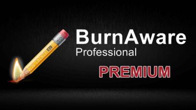 A Pencil With A Burning Tip Is Featured On The Left Side Against A Dark Background. On The Right, The Words &Quot;Burnaware Professional&Quot; Are Written In White, With &Quot;Premium&Quot; In Red Capital Letters Below Them. This Design Captures The Essence Of Burnaware Professional'S Premium Patch Release.