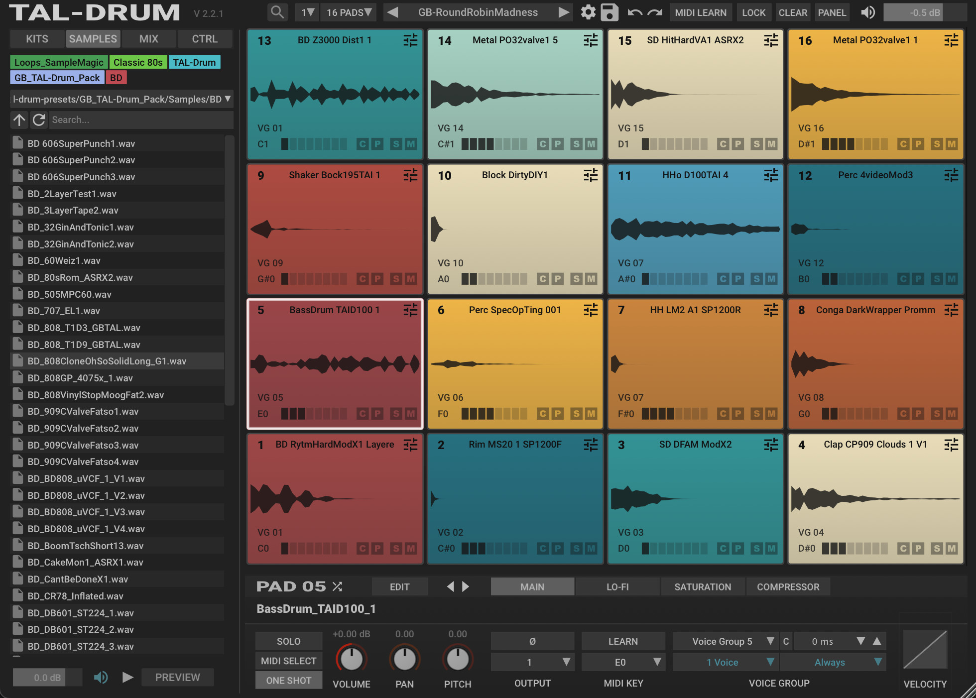 Togu Audio Line TAL-Drum Free Download