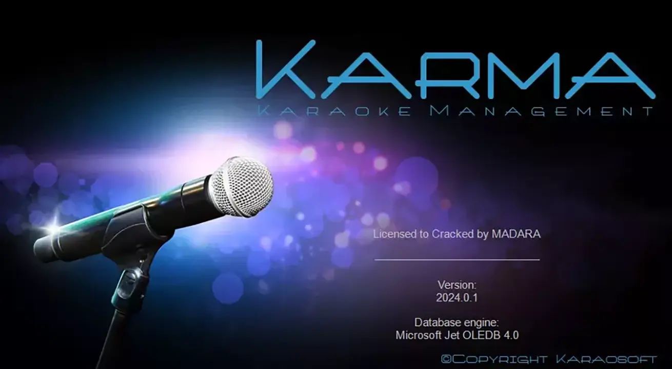 Karaosoft Karma, karaoke software, karaoke player for Windows, karaoke management software, audio playback tool, karaoke song list manager, create karaoke playlists, karaoke performance software, music player, custom karaoke software, karaoke song organizer, lyrics display tool, karaoke software for PC, audio visualizer for karaoke, karaoke song library, song search tool, karaoke system, music editing for karaoke, karaoke entertainment software, audio file management, karaoke session software, karaoke player with lyrics, karaoke software for performers.