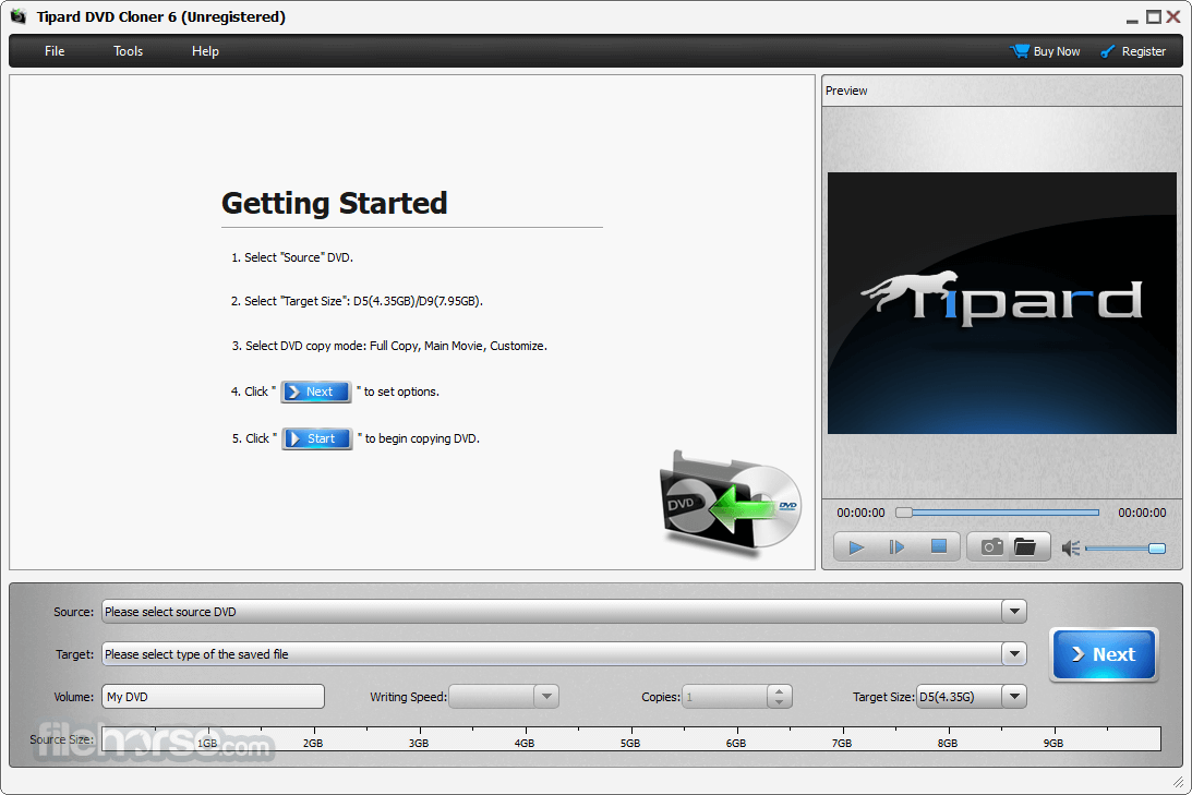 Download Tipard DVD Cloner 6 Full Version